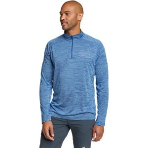 Eddie Bauer Men’s Resolution Long-Sleeve 1/4-Zip(Coast)