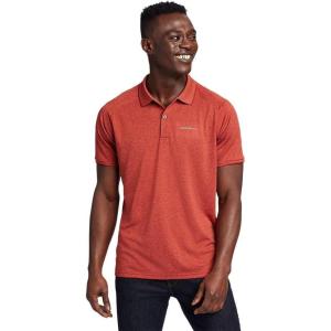 Eddie Bauer Men’s Resolution Pro Short-Sleeve Polo 2.0(Maroon)