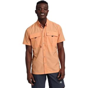Eddie Bauer Men’s UPF Guide 2.0 Long-Sleeve Shirt(Cantaloupe)