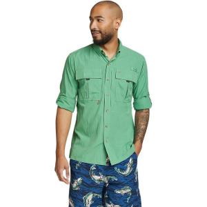 Eddie Bauer Men’s UPF Guide 2.0 Long-Sleeve Shirt(Seaglass)