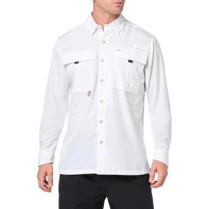 Eddie Bauer Men’s UPF Guide 2.0 Long-Sleeve Shirt(White)