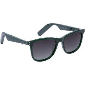 Eddie Bauer Smart Glasses for Men Bluetooth Smart Glasses with UV400 Polarized Lenses, Open Ear Speakers & Microphone Navigator (Standard)(Velocity – Standard)