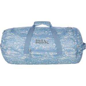 Eddie Bauer Stowaway Packable Duffel Bag | Travel | Foldable | Lightweight | Durable | Ripstop Polyester | 23″ Length | 45L Capacity(Blue Frog)