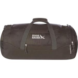 Eddie Bauer Stowaway Packable Duffel Bag | Travel | Foldable | Lightweight | Durable | Ripstop Polyester | 23″ Length | 45L Capacity(Dark Forest)