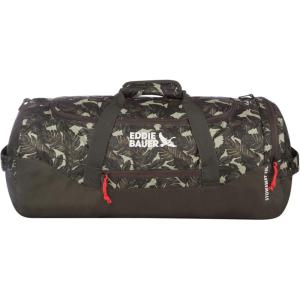 Eddie Bauer Stowaway Packable Duffel Bag | Travel | Foldable | Lightweight | Durable | Ripstop Polyester | 23″ Length | 45L Capacity(Dark Loden)