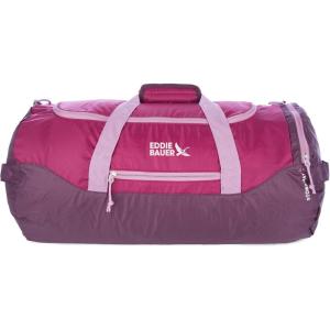 Eddie Bauer Stowaway Packable Duffel Bag | Travel | Foldable | Lightweight | Durable | Ripstop Polyester | 23″ Length | 45L Capacity(Port)