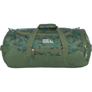 Eddie Bauer Stowaway Packable Duffel Bag | Travel | Foldable | Lightweight | Durable | Ripstop Polyester | 23″ Length | 45L Capacity(Sprig)
