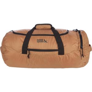 Eddie Bauer Stowaway Packable Duffel Bag | Travel | Foldable | Lightweight | Durable | Ripstop Polyester | 23″ Length | 45L Capacity(Tobacco)
