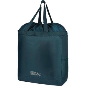 Eddie Bauer Stowaway Packable Tote Bag | Lightweight | Compact | Cinch Closure | Ripstop Nylon | 25l Capacity(Marine)