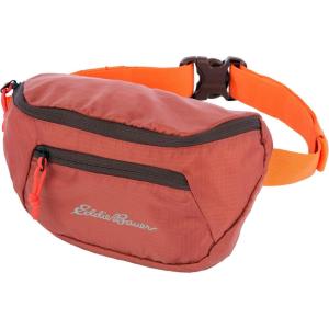 Eddie Bauer Stowaway Packable Waistpack | Sling | Fanny | Travel | Lightweight | Outdoor | Ripstop Polyester(Maroon)