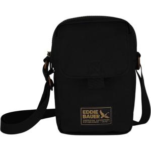 Eddie Bauer Women’s Crossbody Bag | Everyday Carry | Travel | Vacation | Small | Shoulder Strap | Lightweight(Bygone – Black)
