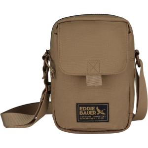 Eddie Bauer Women’s Crossbody Bag | Everyday Carry | Travel | Vacation | Small | Shoulder Strap | Lightweight(Bygone – Dark Khaki)
