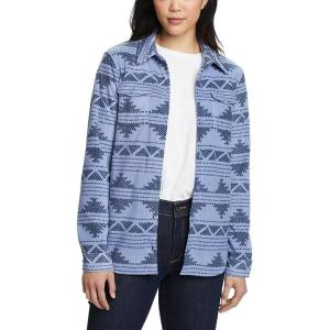 Eddie Bauer Women’s Fast Fleece Shirt(Dusty Blue)