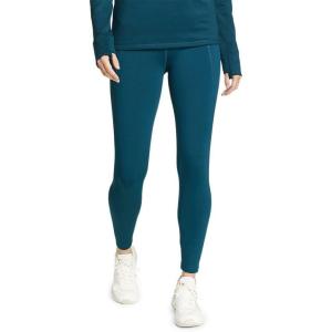 Eddie Bauer Women’s Glacier Peak Fleece-Lined Tights(Peacock)