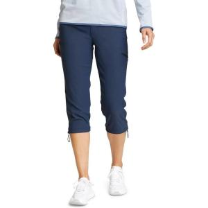 Eddie Bauer Womens Rainier Capri(Med Indigo Rainier)