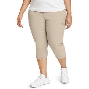 Eddie Bauer Womens Rainier Capri(Pumice)