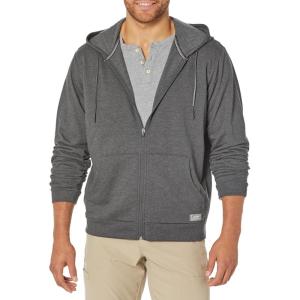 Eddie Bauer mens Camp Fleece Fz Hood(Htrgry)