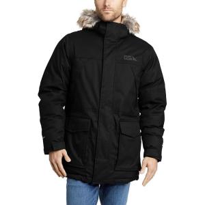 Eddie Bauer Men’s Ridgeline Down Waterproof Parka(Black)