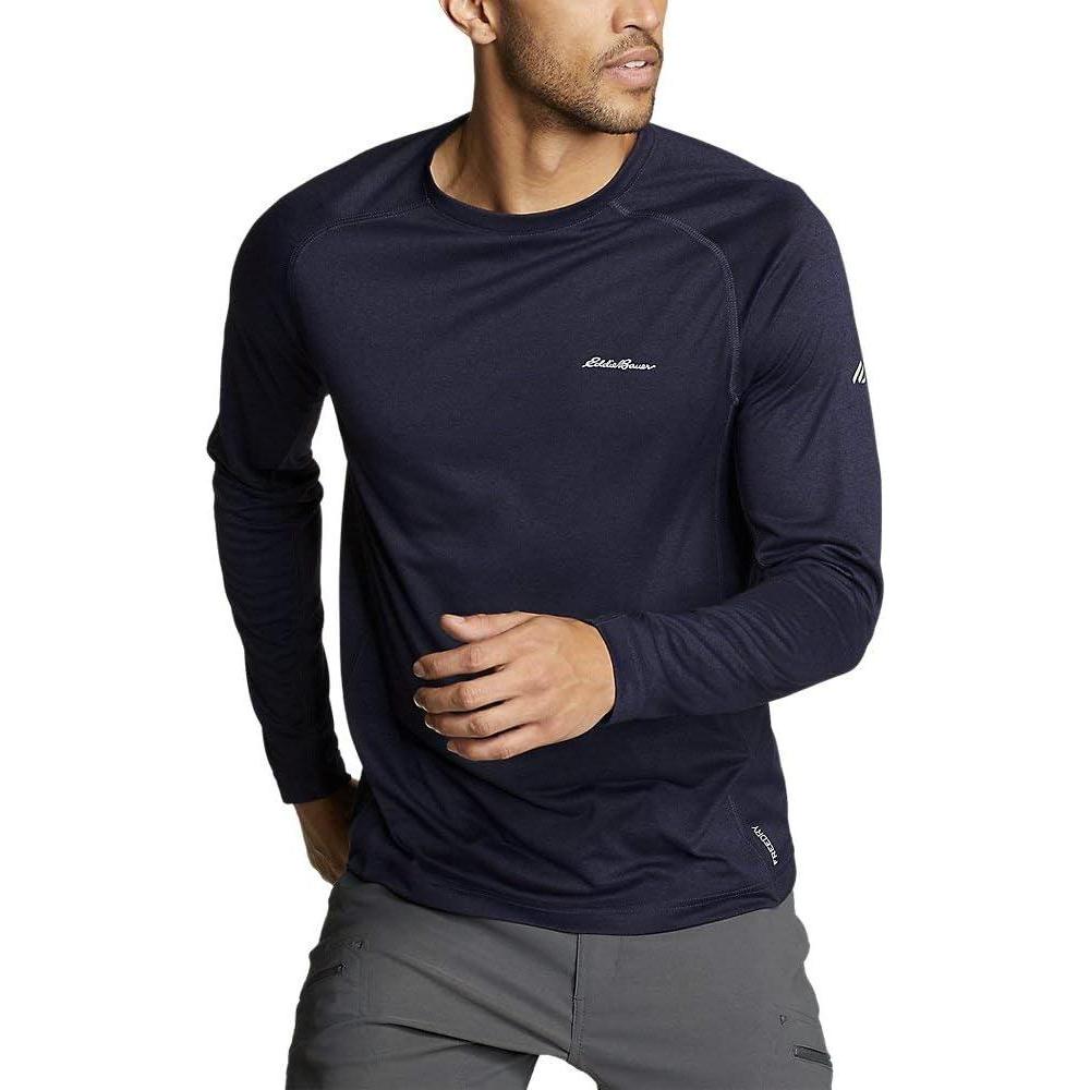 imageEddie Bauer Mens Resolution LongSleeve TShirtAtlantic