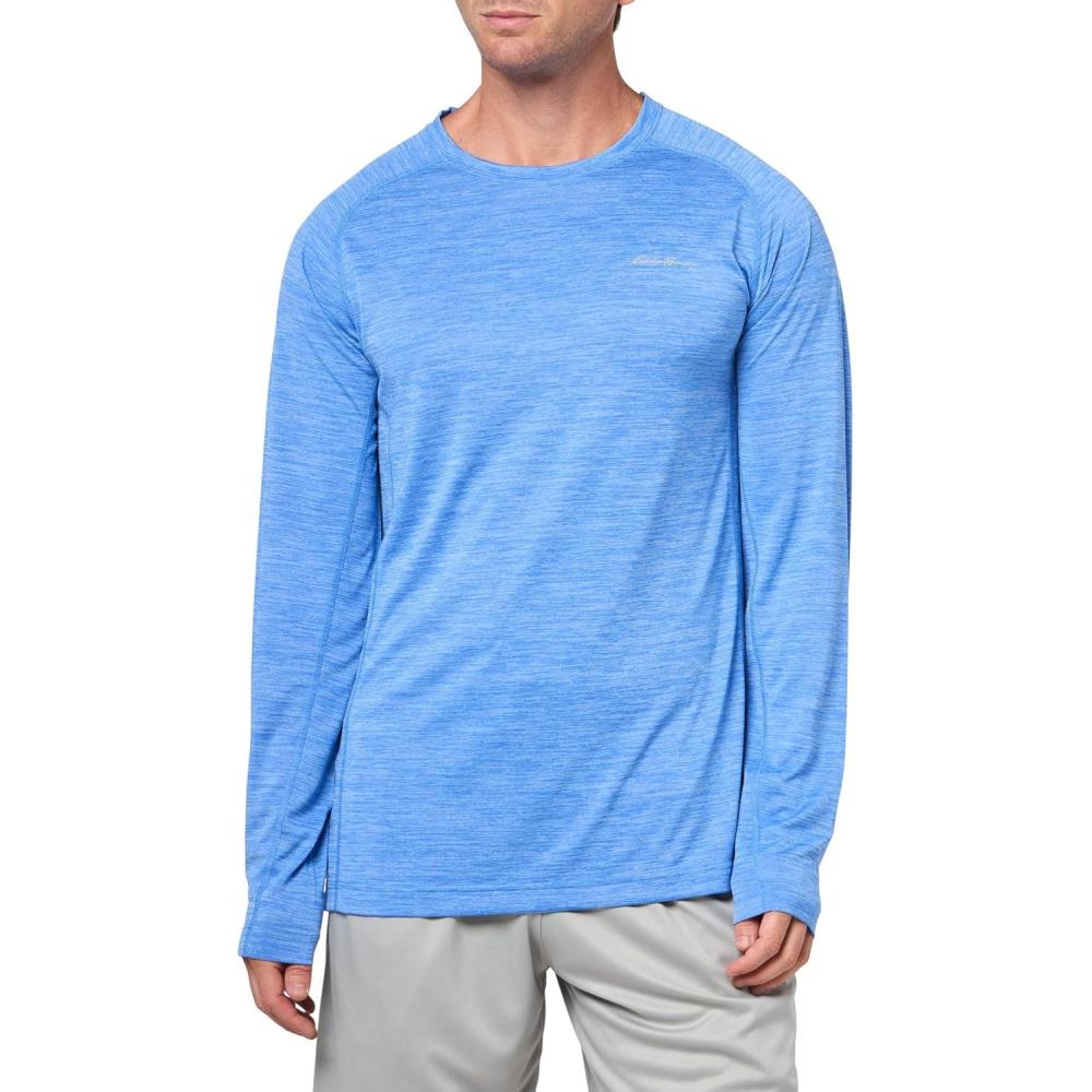 imageEddie Bauer Mens Resolution LongSleeve TShirtLapis