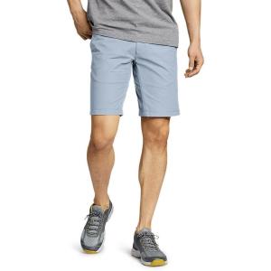 Eddie Bauer Men’s Voyager Flex 10″ Chino Shorts(Blue Smoke)