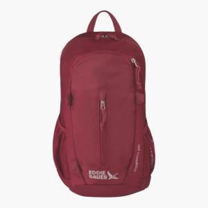 Eddie Bauer Stowaway Packable Backpack | Travel | Outdoor | Lightweight | Foldable | Durable | Ripstop Polyester | 30L – Dark Smoke(Black Cherry)
