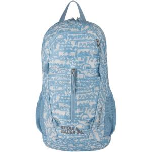 Eddie Bauer Stowaway Packable Backpack | Travel | Outdoor | Lightweight | Foldable | Durable | Ripstop Polyester | 30L – Dark Smoke(Blue Fog)