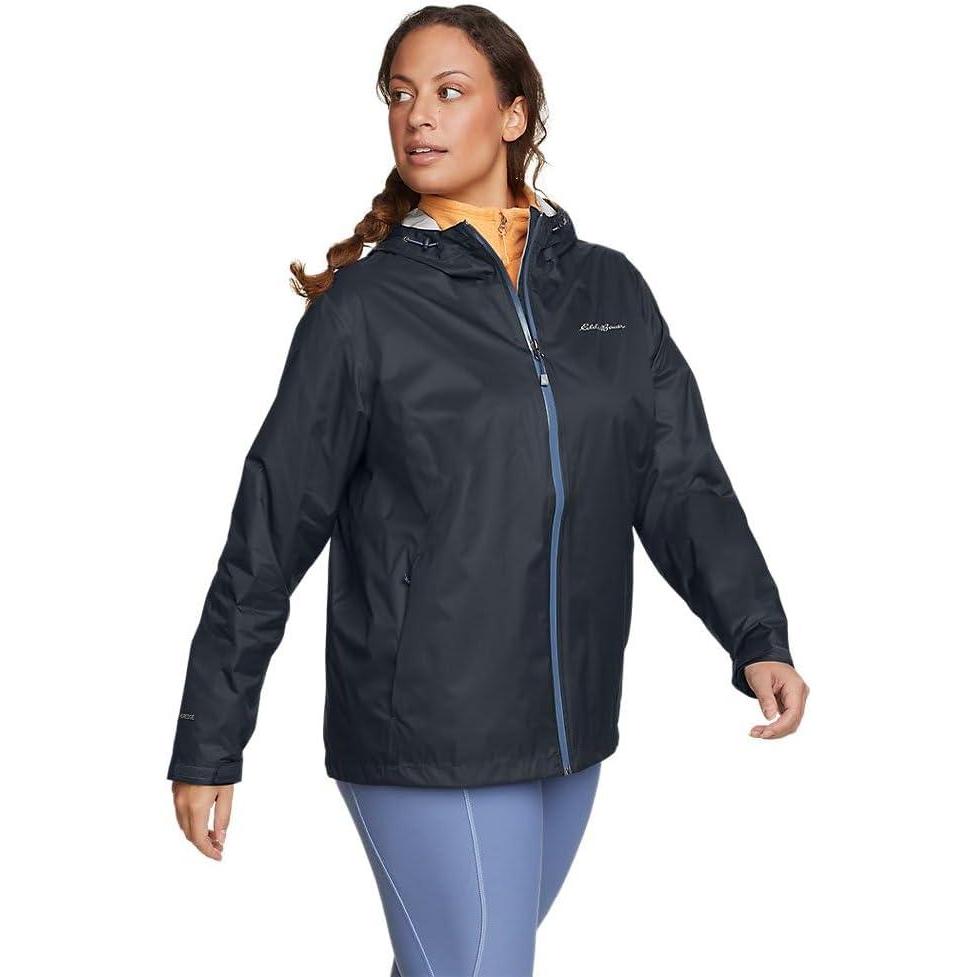 imageEddie Bauer Womens Cloud Cap Waterproof Packable Hooded Rain JacketStorm