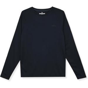 Eddie Bauer Men’s Long Sleeve Rashguard Shirt | UPF 40+ Sun Protection | Ideal for Outdoor Activities(Storm)