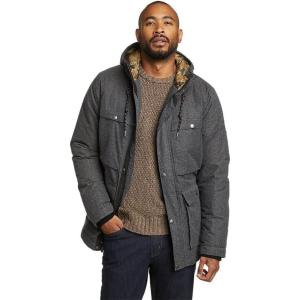 Eddie Bauer Men’s Menoken Down Waterproof Parka(Charcoal Heather)