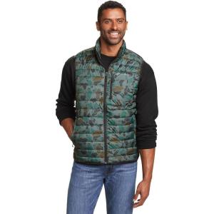 Eddie Bauer Men’s StratusTherm Down Vest(Evergreen)