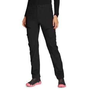 Eddie Bauer Women’s 2.0 Polar Fleece-Lined Straight Leg Pants(Black)