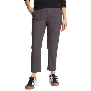 Eddie Bauer Women’s Adventurer Stretch Ripstop Ankle Pants(Carbon)