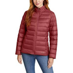 Eddie Bauer Women’s Cirruslite Down Jacket, Recycled(Dusty Red)