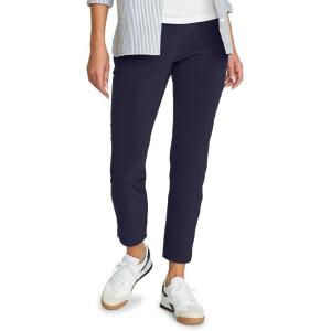 Eddie Bauer Women’s Departure Stretch Straight Leg Ankle Pants(Atlantic)