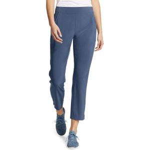 Eddie Bauer Women’s Departure Stretch Straight Leg Ankle Pants(Dusted Indigo)