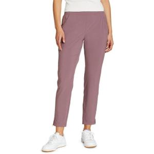 Eddie Bauer Women’s Departure Stretch Straight Leg Ankle Pants(Dusty Violet)