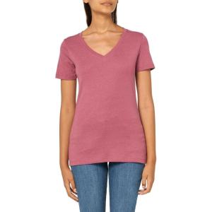 Eddie Bauer Womens Fav V-Neck Tee(Claret)