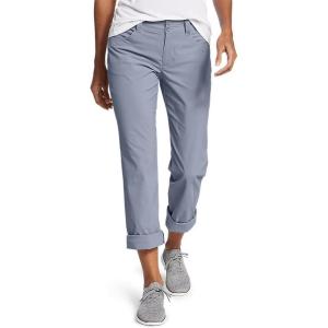 Eddie Bauer Women’s Sightscape Horizon Convertible Roll-Up Pants(Blue Smoke)