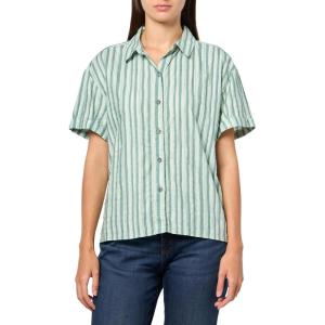 Eddie Bauer Women’s Wt Baja Shirt-Ss(Sea Green)