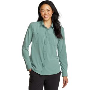 Eddie Bauer Women’s Wt Departure 3.0 Ls Shirt(Dusty Loden)