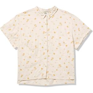 Eddie Bauer Women’s Ww Baja Shirt-Ss(Light Ivory)