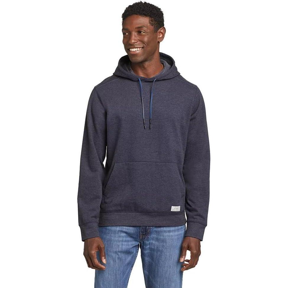 imageEddie Bauer Mens Camp Fleece Pullover HoodieMidnight Htr