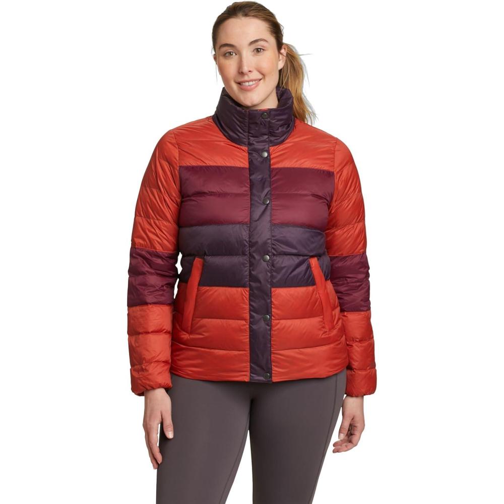 imageEddie Bauer Womens StratusTherm Down JacketRed Clay