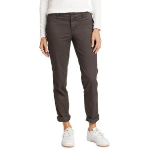 Eddie Bauer Women’s Legend Wash Boyfriend Relaxed Fit Pants(Carbon)