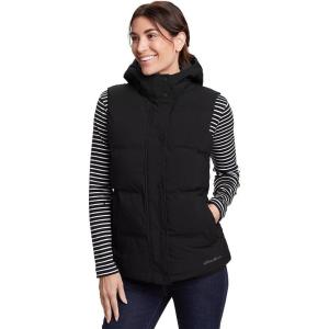 Eddie Bauer womens Glacier Peak Vest(Black)