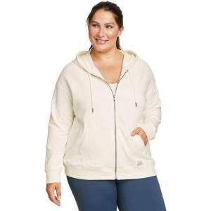 Eddie Bauer womens Ls Czy Camp Fz Hood – Plus(Ivory)