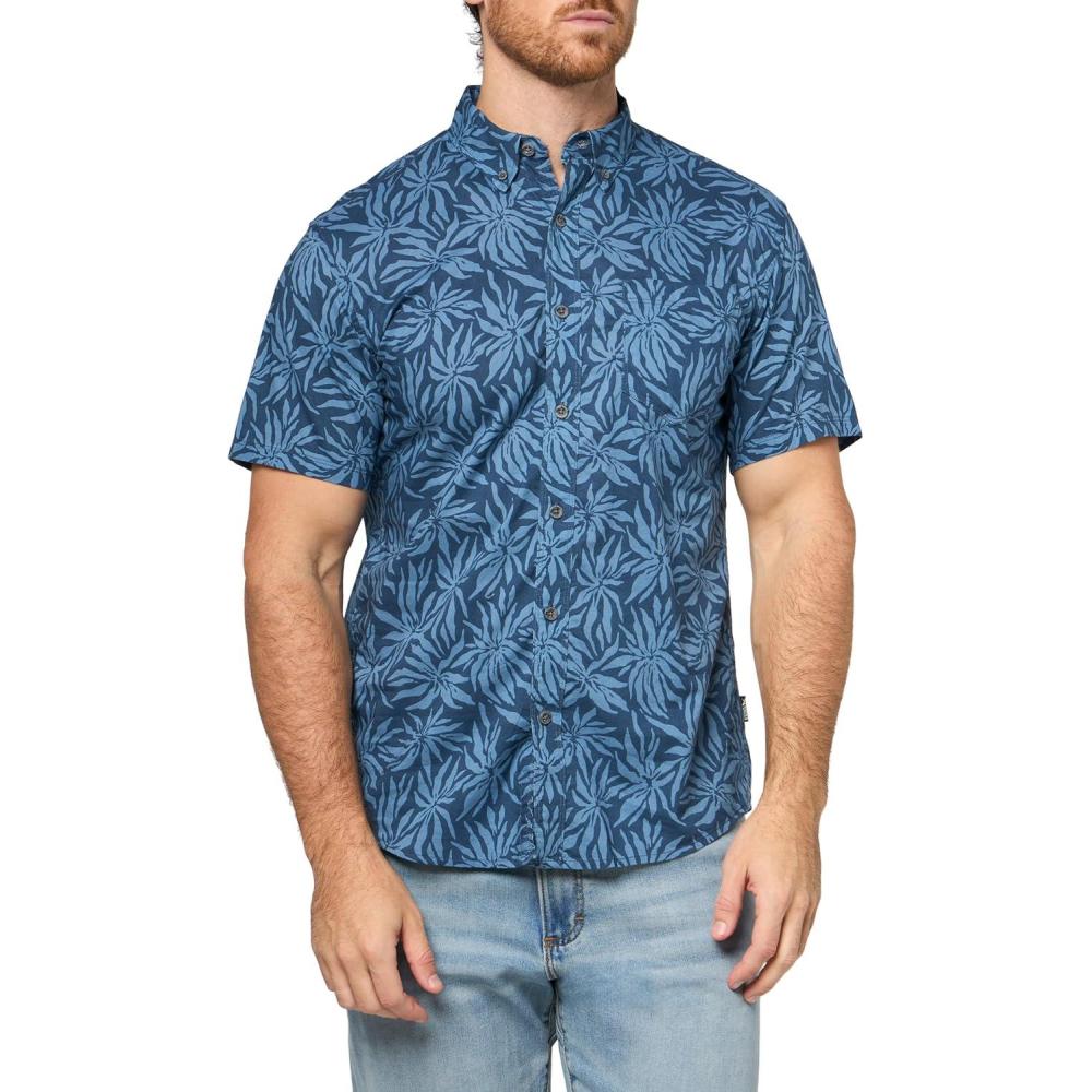imageEddie Bauer Mens Printed Baja ShirtBlubrry