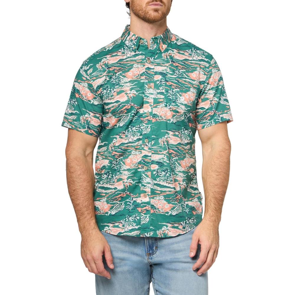 imageEddie Bauer Mens Printed Baja ShirtClvr