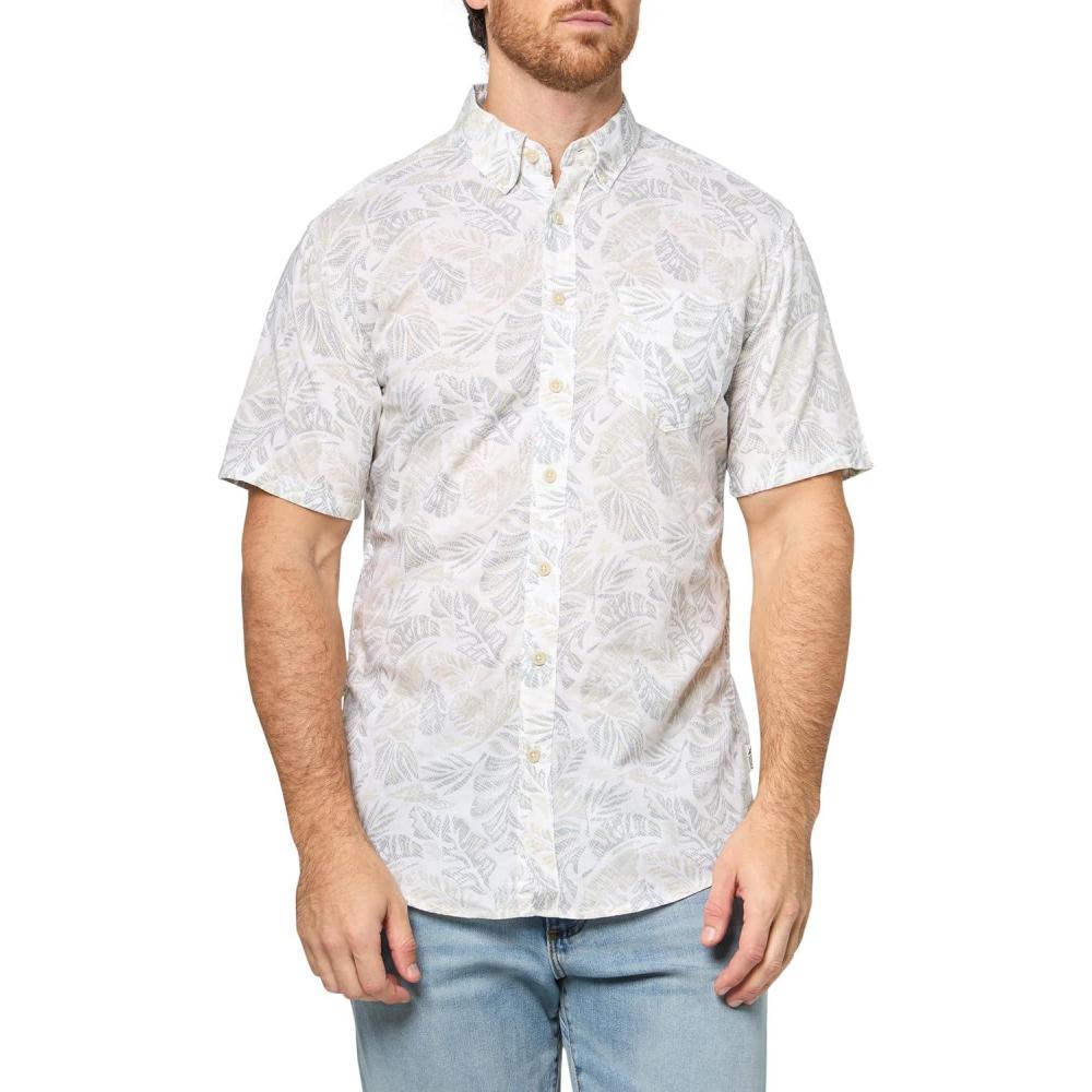 imageEddie Bauer Mens Printed Baja ShirtLtgray